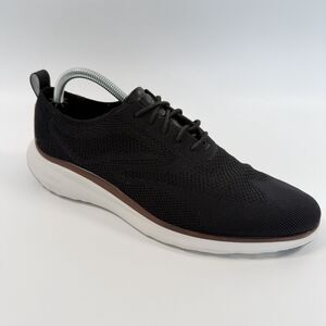 Cole Haan 3.ZEROGRAND Stitchlite Wingtip Oxford Men's Comfort Black Size 10M